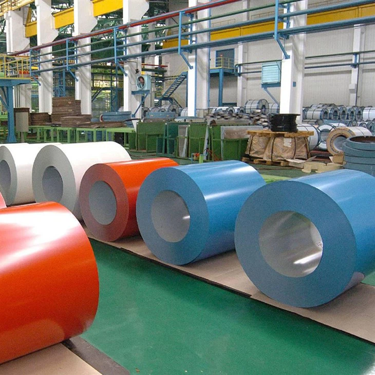 Pvdf-belagt aluminiumsspole