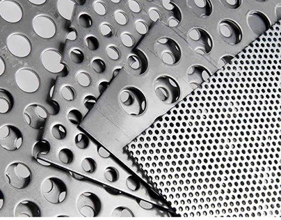 Perforert aluminiumsplate