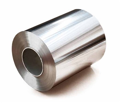 Aluminiumsfolie for laminering med plast