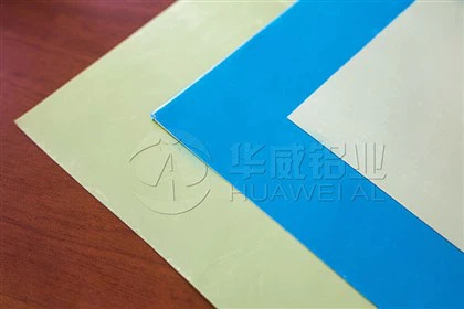 Fargebelagte aluminiumsplater for aluminiums honeycomb-paneler
